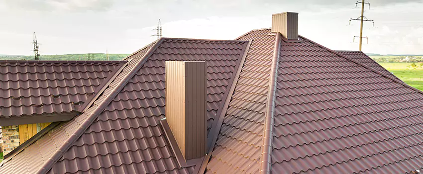 Residential Chimney Flashing Restoration in South San Jose Hills, CA
