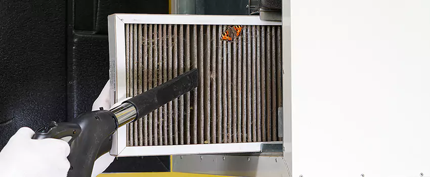 Clogged Air Duct Cleaning Process in South San Jose Hills, CA