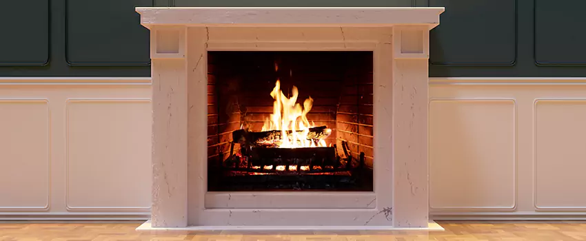 Decorative Electric Fireplace Installation in South San Jose Hills, California