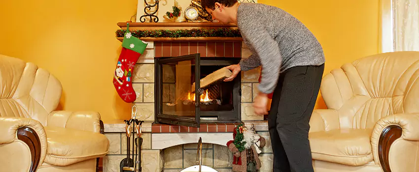 Gas to Wood-Burning Fireplace Conversion Services in South San Jose Hills, California