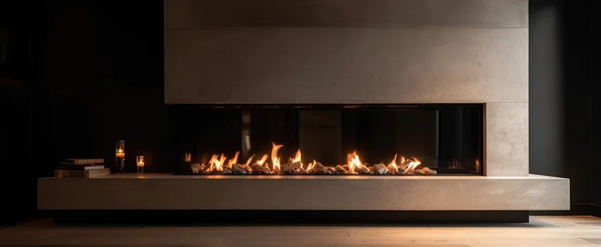 Gas Fireplace Ember Bed Design Services in South San Jose Hills, California