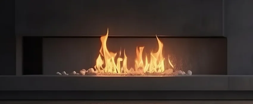 B-Vent Gas Fireplace Installation in South San Jose Hills, CA
