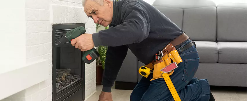 New Indoor Fireplace Installation in South San Jose Hills, California