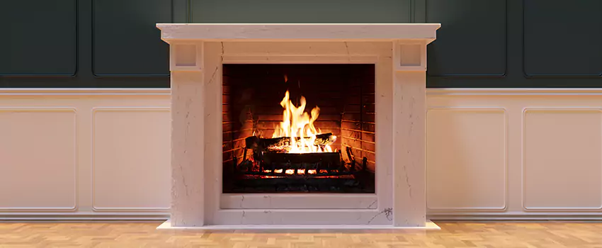 Open Flame Wood-Burning Fireplace Installation Services in South San Jose Hills, California