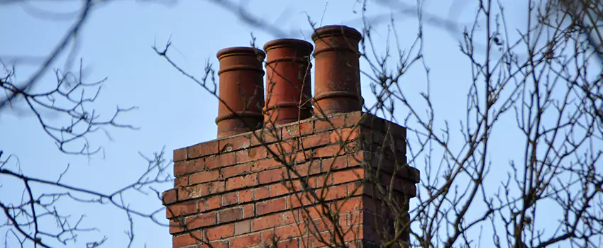 Chimney Crown Installation For Brick Chimney in South San Jose Hills, California