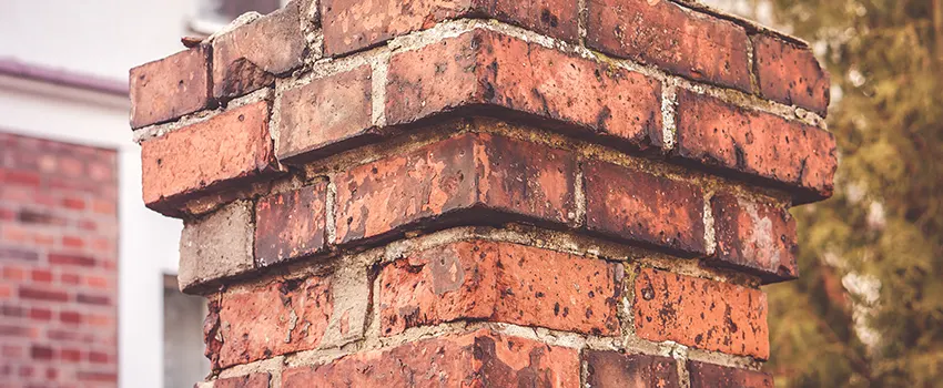 Cracked Chimney Bricks Repair Cost in South San Jose Hills, California