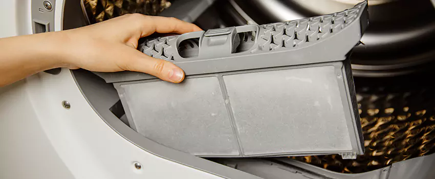 Signs Of A Clogged Dryer Lint Trap in South San Jose Hills, California