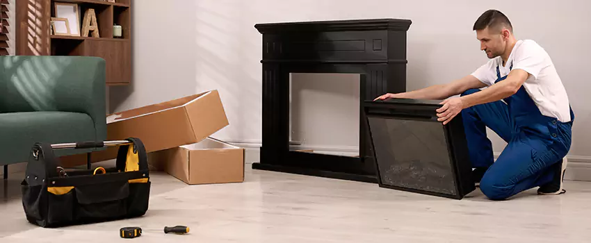 Old Rusted Metal Fireplace Repair And Replacement in South San Jose Hills, CA