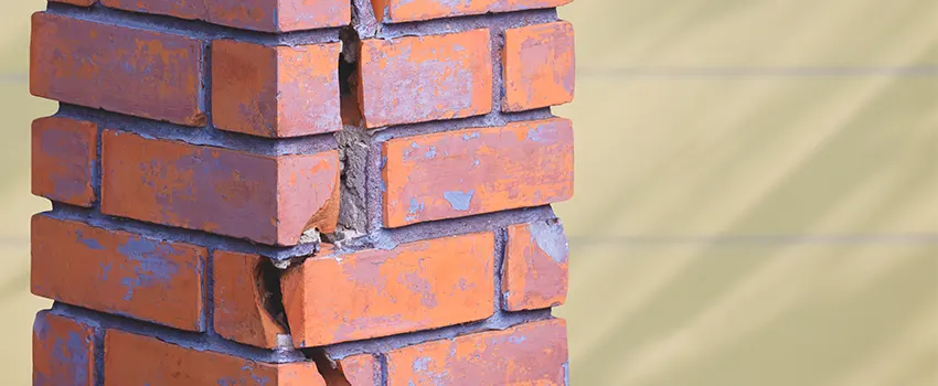 Repairing Cracked Porcelain Tiles for Fireplace in South San Jose Hills, CA